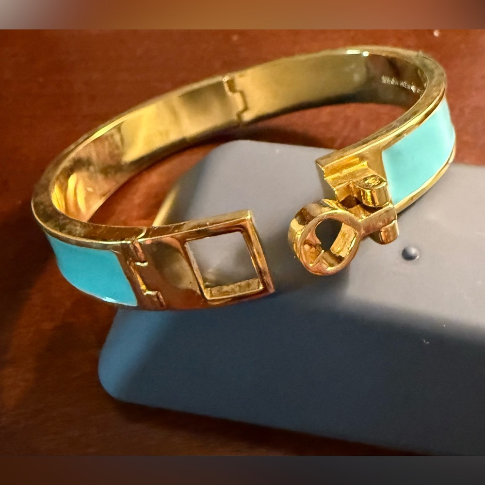 Kate Spade - Gold and Turquoise Bracelet